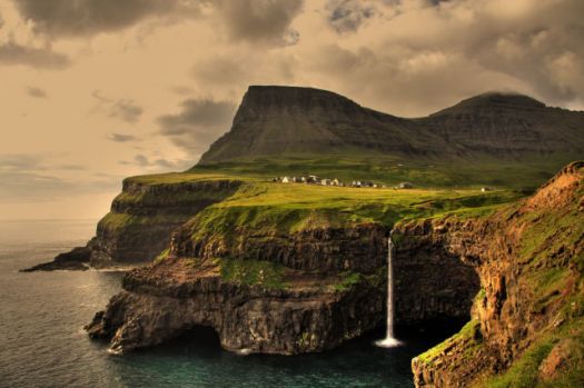 Gasadalur Village, FaroeIslands